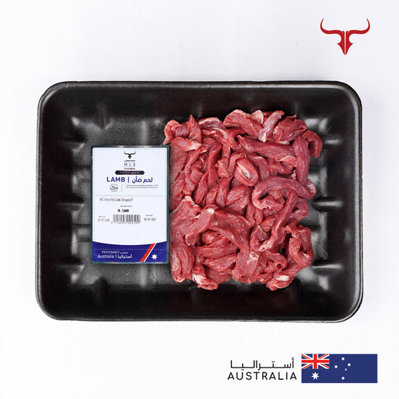 ستروجانوف لحم الضأن الكلاسيكي من الأعشاب الطبيعية