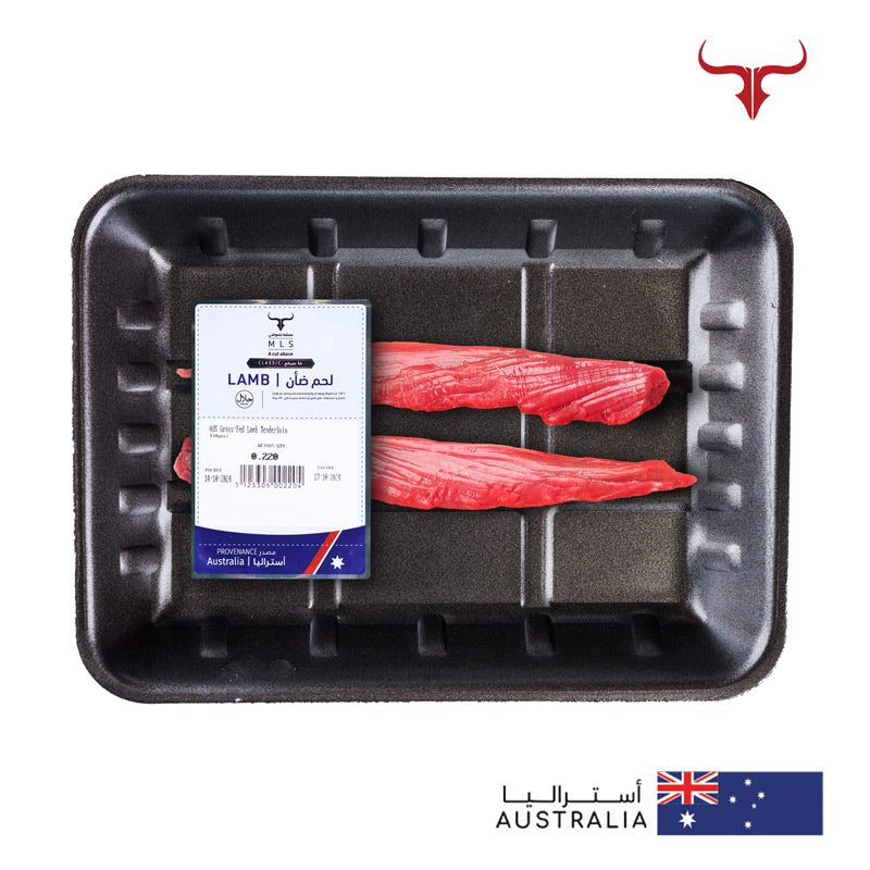 AUS Grass-Fed Boneless Lamb Tenderloin 110gm x 2