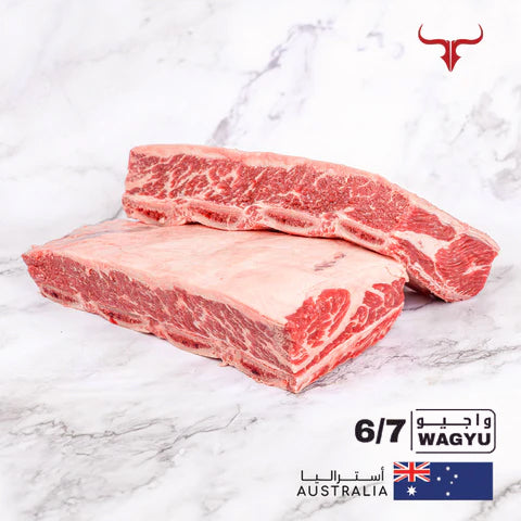 AUS Wagyu Beef Short Ribs MB 6/7 x 1