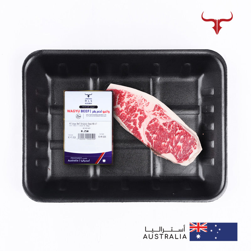 AUS Wagyu Beef Striploin Steak MB 6/7