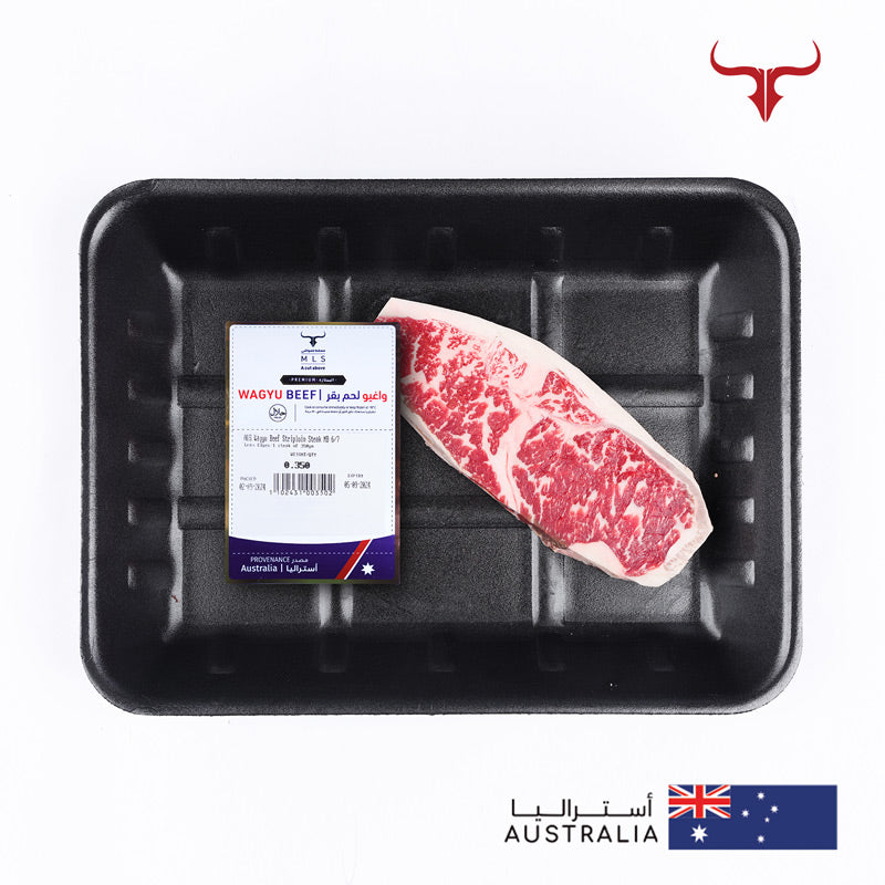 AUS Wagyu Beef Striploin Steak MB 6/7