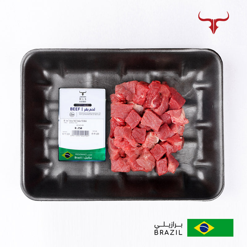 BR Beef Grass-Fed Fondue Mishkak Barbecue Cubes