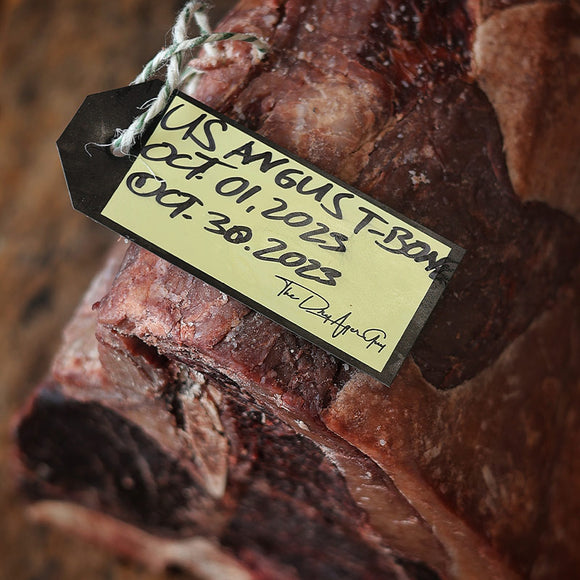 شريحة لحم تي-بون من لحم بقر أنجوس أسترالي مجفف لمدة طويلة x 1