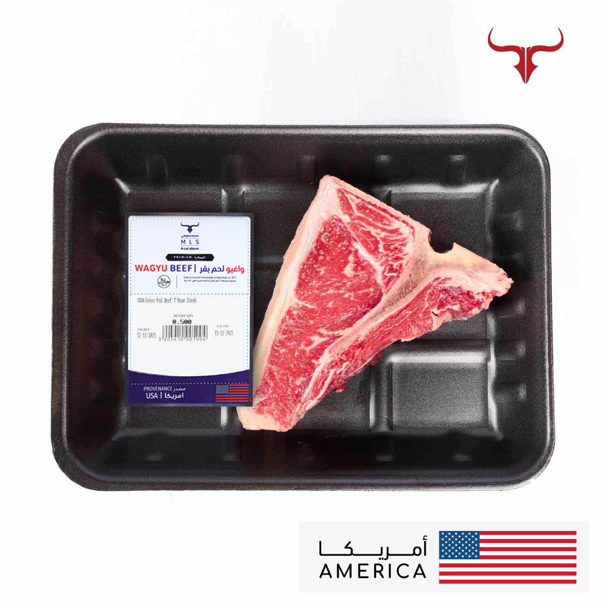 US Angus Beef T-Bone Steak x 1