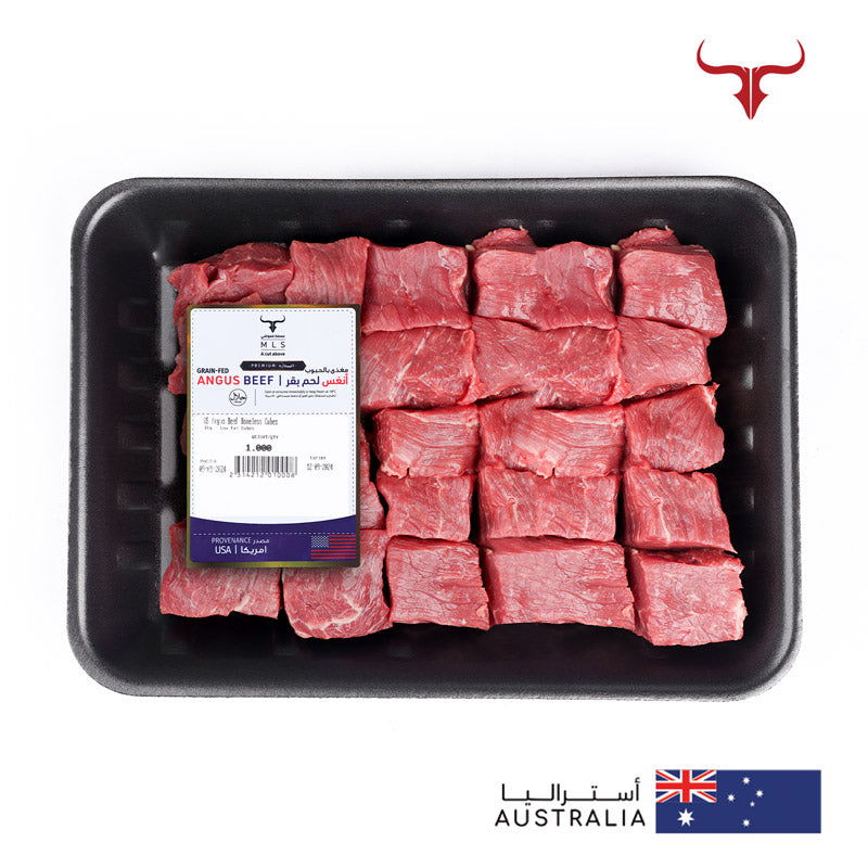 US Angus Beef Boneless Cubes