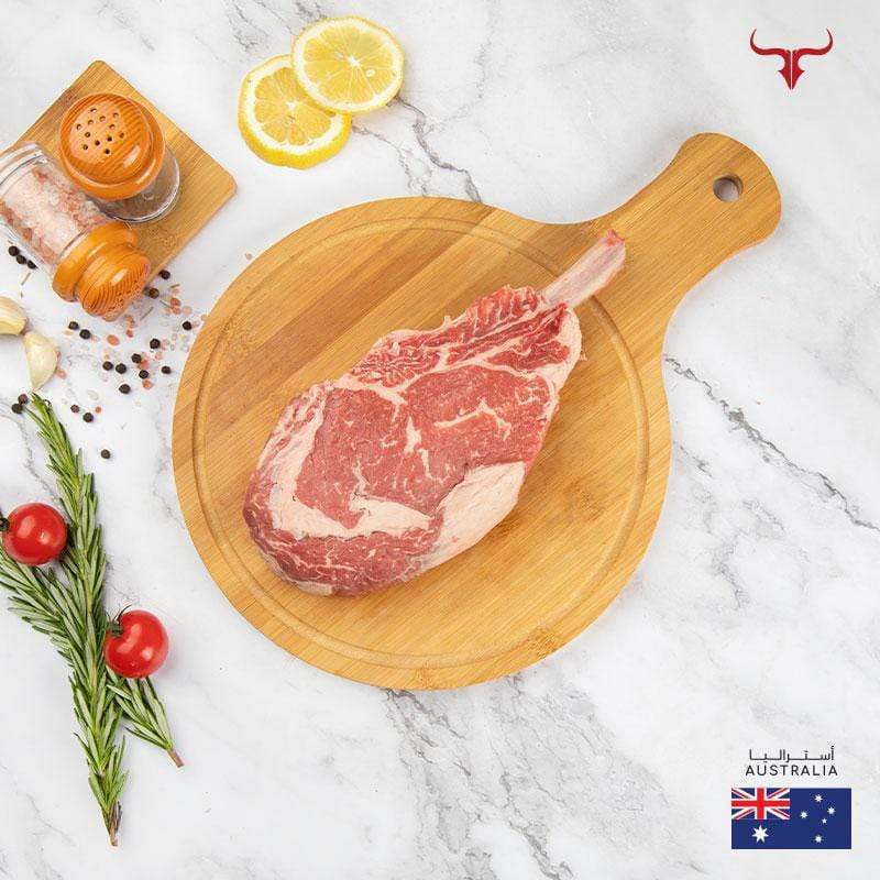 Muscat Livestock Australian Black Angus Beef 1 steak of 500gm Copy of AUS Angus Beef Bone-in Ribeye Steak x 1
