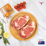 2 steaks offer AUS Angus Beef Ribeye 250gm x 2