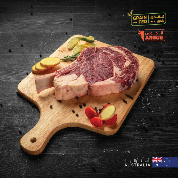 Muscat Livestock Australian Black Angus Beef Copy of AUS Angus Beef Bone-in Ribeye Steak x 1