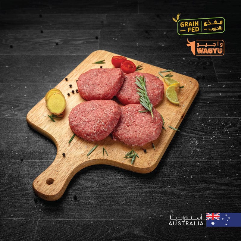 Muscat Livestock Australian Wagyu Beef AUS Wagyu Beef Burger MB 4/5