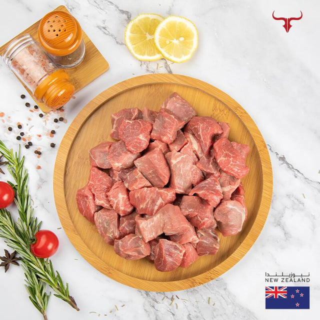 Muscat Livestock New Zealand Grass-fed Beef NZ Beef Fondue Mishkak 500gm