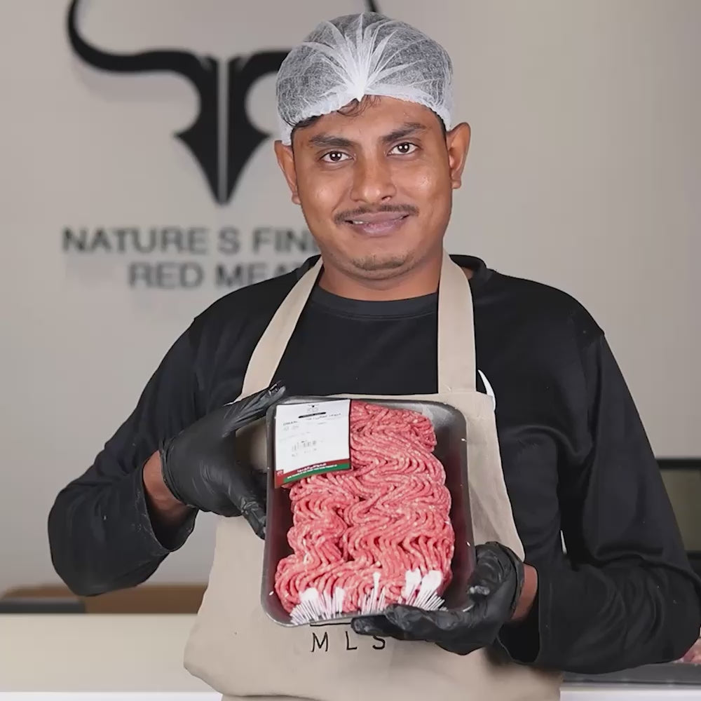 Freshly Slaughtered Local Omani Lamb Mince