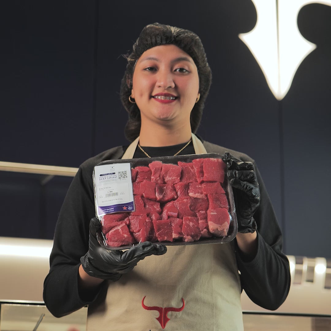 NZ Grass-Fed Beef Boneless Cubes Offer 1kg