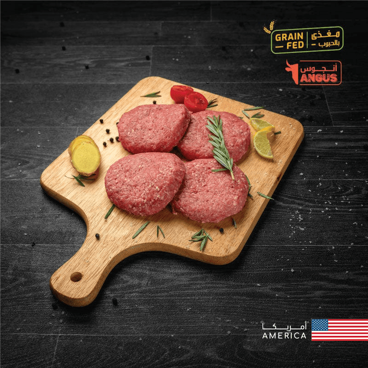 Muscat Livestock US Choice Beef US Angus Beef Burger 125gm x 4 patties