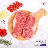 AUS Wagyu Beef Striploin Steak MB 8/9