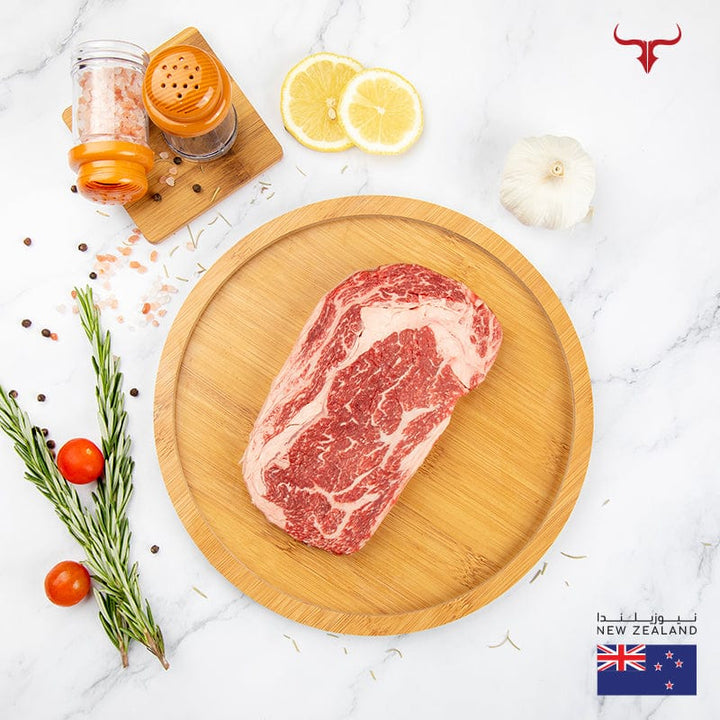 Muscat Livestock 1 steak of 250gm NZ Wagyu Beef Ribeye Steak MB 3/4