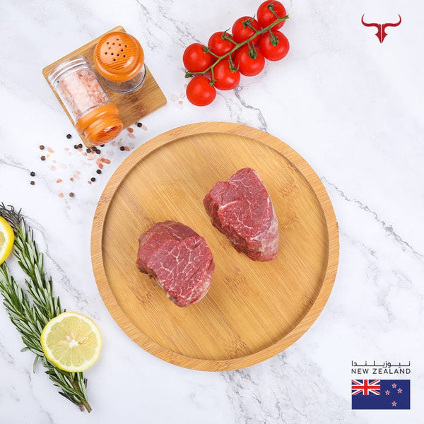 Muscat Livestock 2 steaks of 250gm Each NZ Wagyu Beef Tenderloin Steak MB 5/6