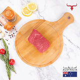 Muscat Livestock Australian Black Angus Beef 1 steak of 250gm AUS Angus Heart of Rump Steak