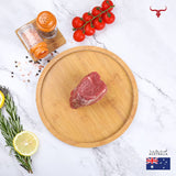 Muscat Livestock Australian Grass-fed Beef 1 steak of 250gm AUS Beef Tenderloin Steak