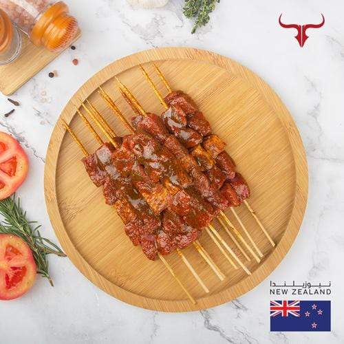 Muscat Livestock Australian Grass-fed Beef 10 Skewers Seasoned NZ beef mishkak- local style