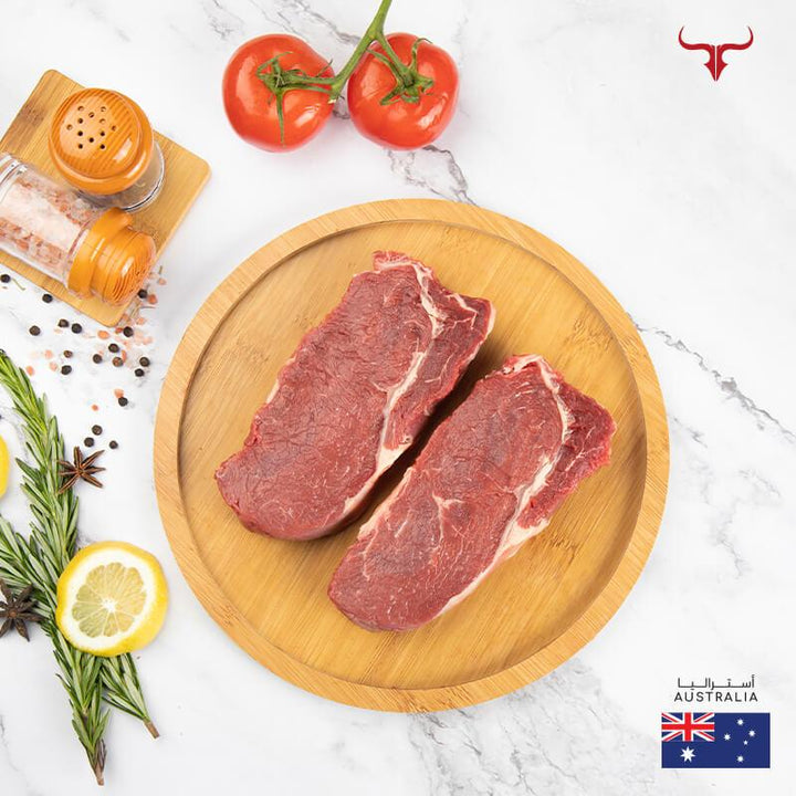 Muscat Livestock Australian Grass-fed Beef 2 steaks of 250gm each AUS Grass-Fed Beef Ribeye Steak