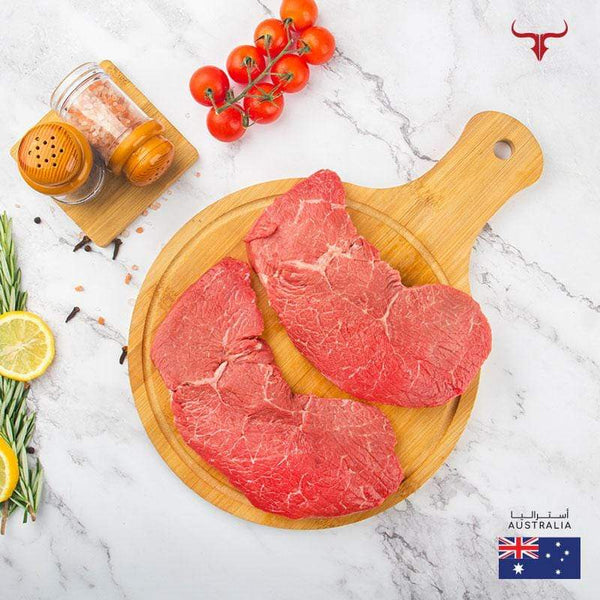 Muscat Livestock Australian Grass-fed Beef AUS Grain-Fed Black Angus Beef Rump Steak 250gm x 2 steaks