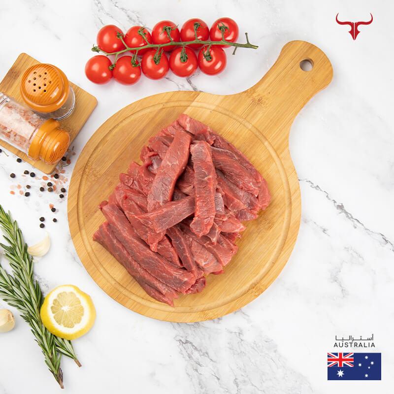 Muscat Livestock Australian Grass-fed Beef AUS Grass-Fed Beef Stroganoff 500gm