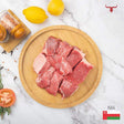 Muscat Livestock Australian Lamb Omani Boneless Camel Meat Cubes 500gm