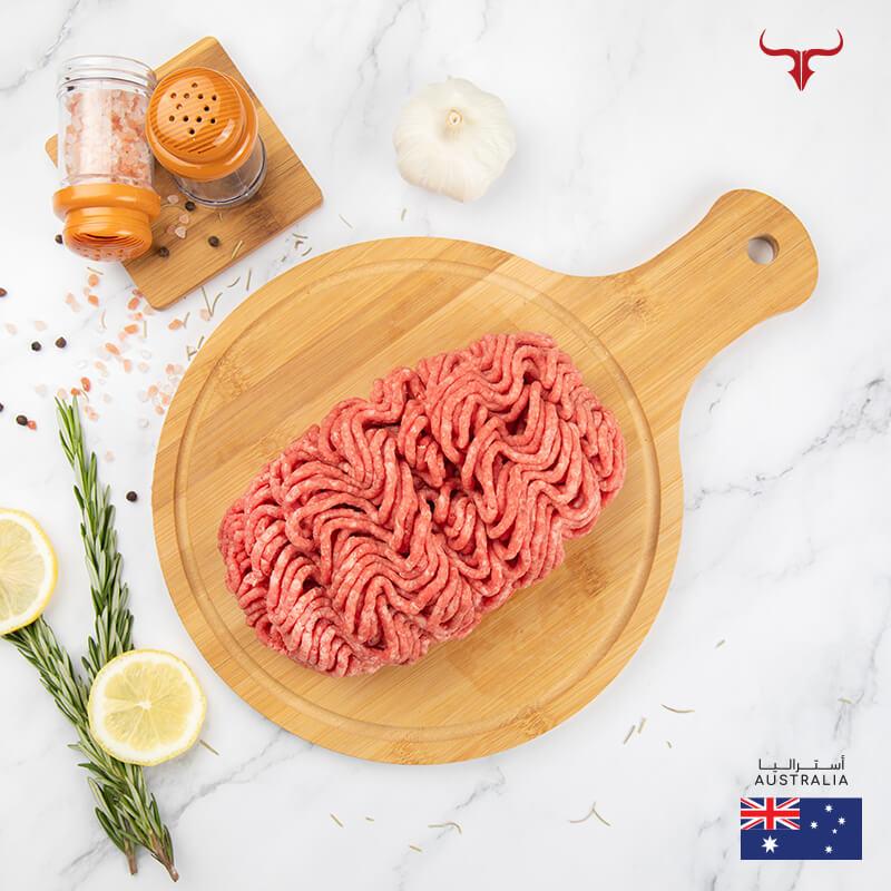 Muscat Livestock Australian Wagyu Beef 500gm AUS 350 Days Grain-Fed Wagyu Beef Mince MB 4/5 500gm