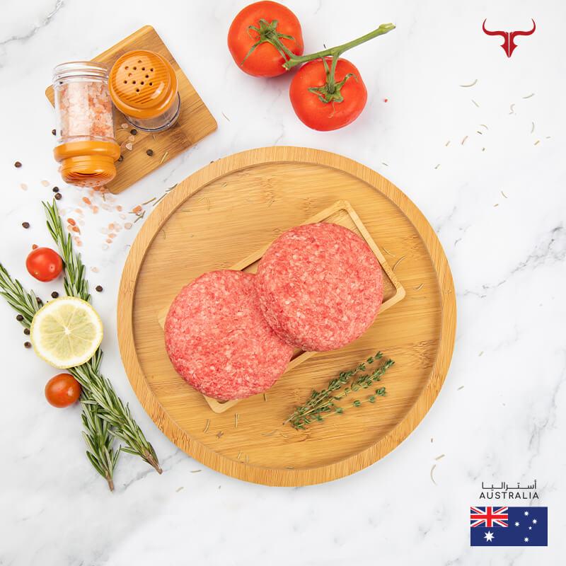 Muscat Livestock Australian Wagyu Beef MLS Signature Wagyu Beef Burger 200gm x 2 patties
