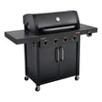 Muscat Livestock Casabella Char Broil 4 Burner Barbecue | Professional 4000 Black BBQs