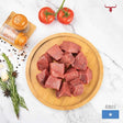 Muscat Livestock Fresh Somali Beef 250gm SOM Local Beef Boneless Cubes.