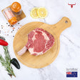 Muscat Livestock New Zealand Grass-fed Beef 1 steak of 500gm NZ Beef Bone-in Ribeye Steak x 1