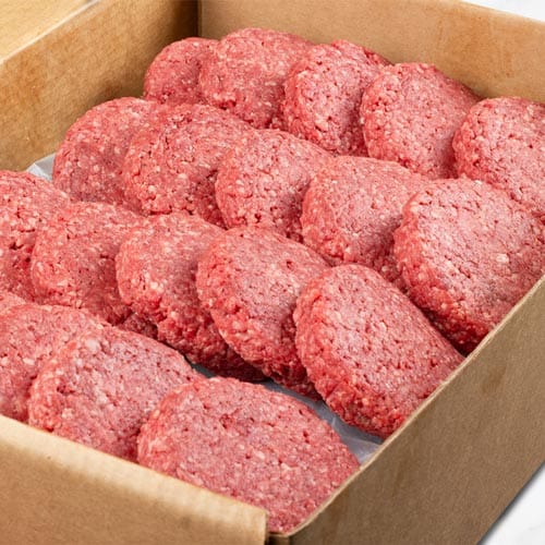 Muscat Livestock New Zealand Grass-fed Beef NZ Beef 40 Burgers Box