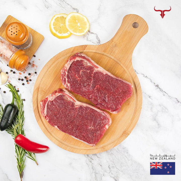 Muscat Livestock New Zealand Grass-fed Beef NZ Beef Striploin Steak 250gm x 2