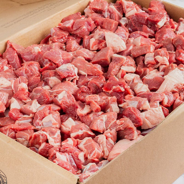 Muscat Livestock New Zealand Lamb ﻿NZ Lamb Mishkak Cubes Box 5kg